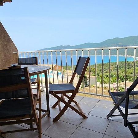 Chalereux T2 Vue Mer Et Piscine Alba Rossa سيرا دي فيرو المظهر الخارجي الصورة