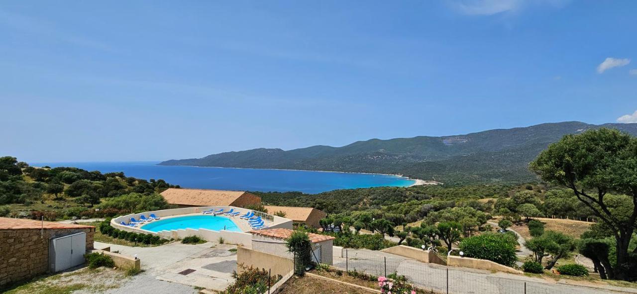 Chalereux T2 Vue Mer Et Piscine Alba Rossa سيرا دي فيرو المظهر الخارجي الصورة