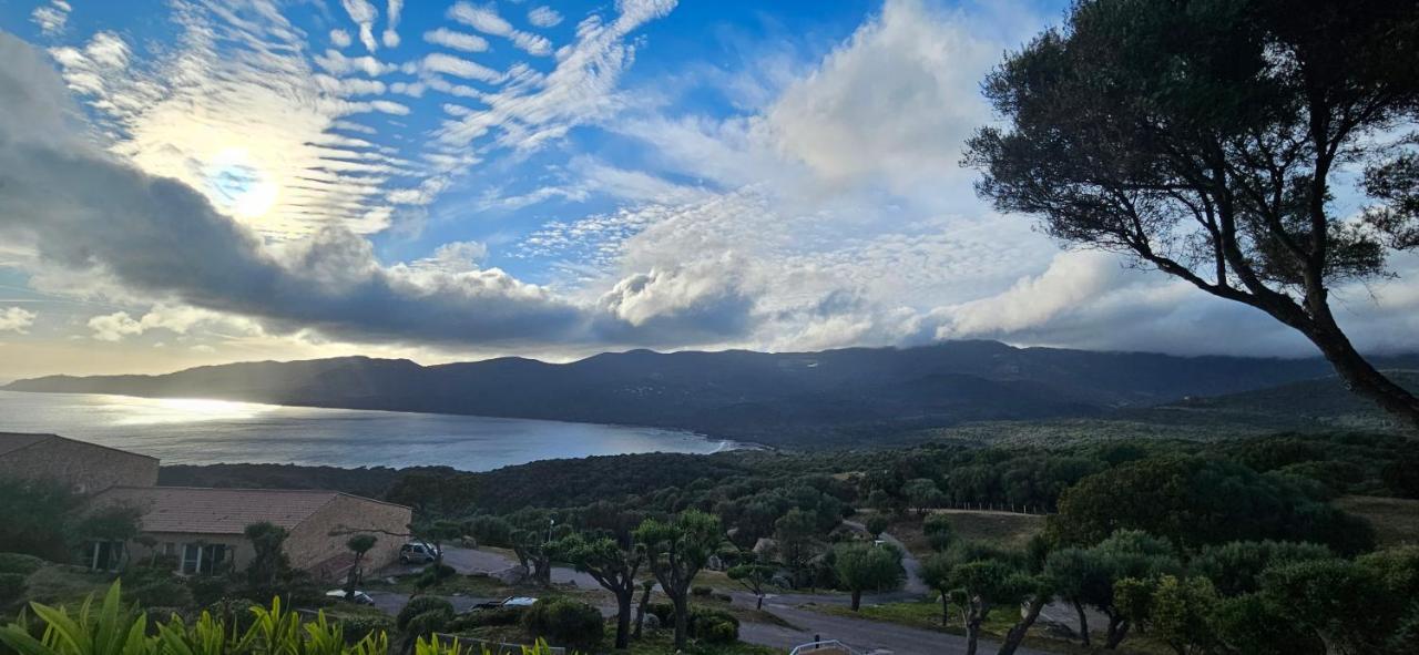 Chalereux T2 Vue Mer Et Piscine Alba Rossa سيرا دي فيرو المظهر الخارجي الصورة